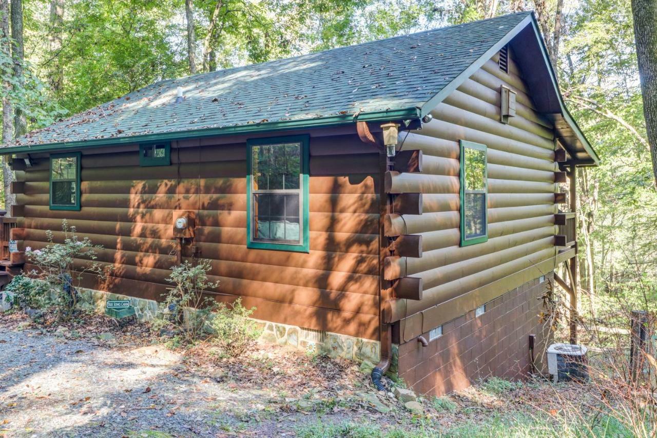Tree Song Mountain Creek Cabin Эллиджей Экстерьер фото