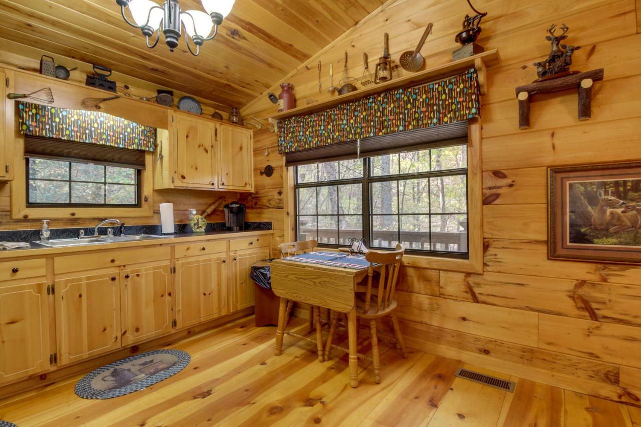 Tree Song Mountain Creek Cabin Эллиджей Экстерьер фото