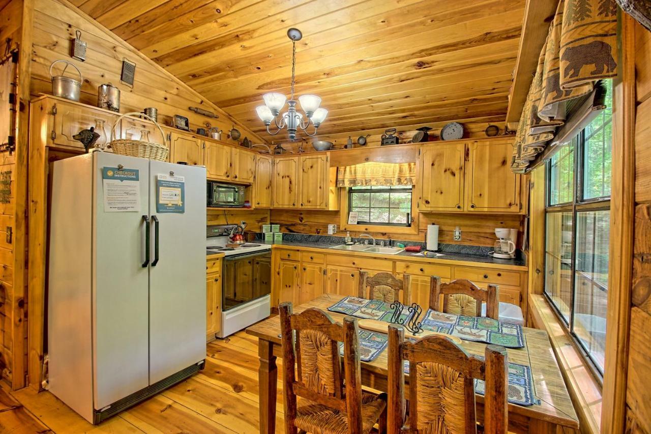 Tree Song Mountain Creek Cabin Эллиджей Экстерьер фото