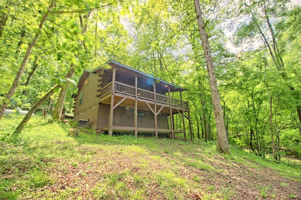 Tree Song Mountain Creek Cabin Эллиджей Экстерьер фото