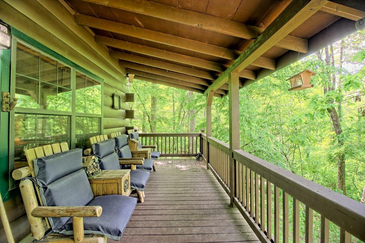 Tree Song Mountain Creek Cabin Эллиджей Экстерьер фото