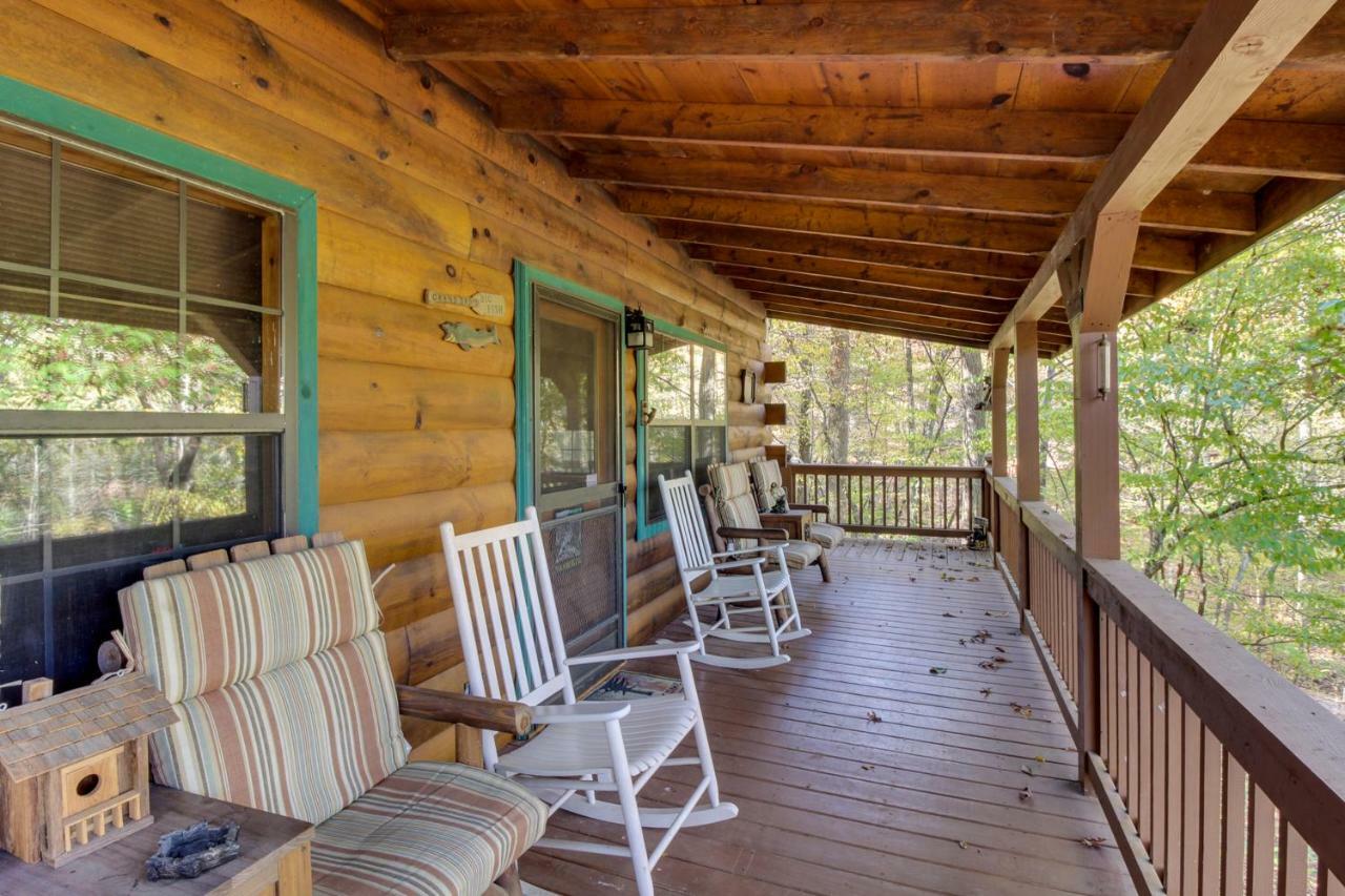 Tree Song Mountain Creek Cabin Эллиджей Экстерьер фото